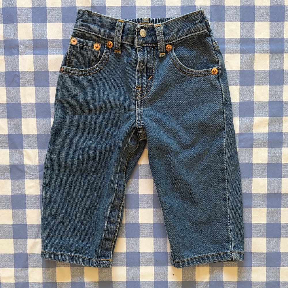 Levi’s 526 Relaxed Fit Denim Toddler Jeans 12m